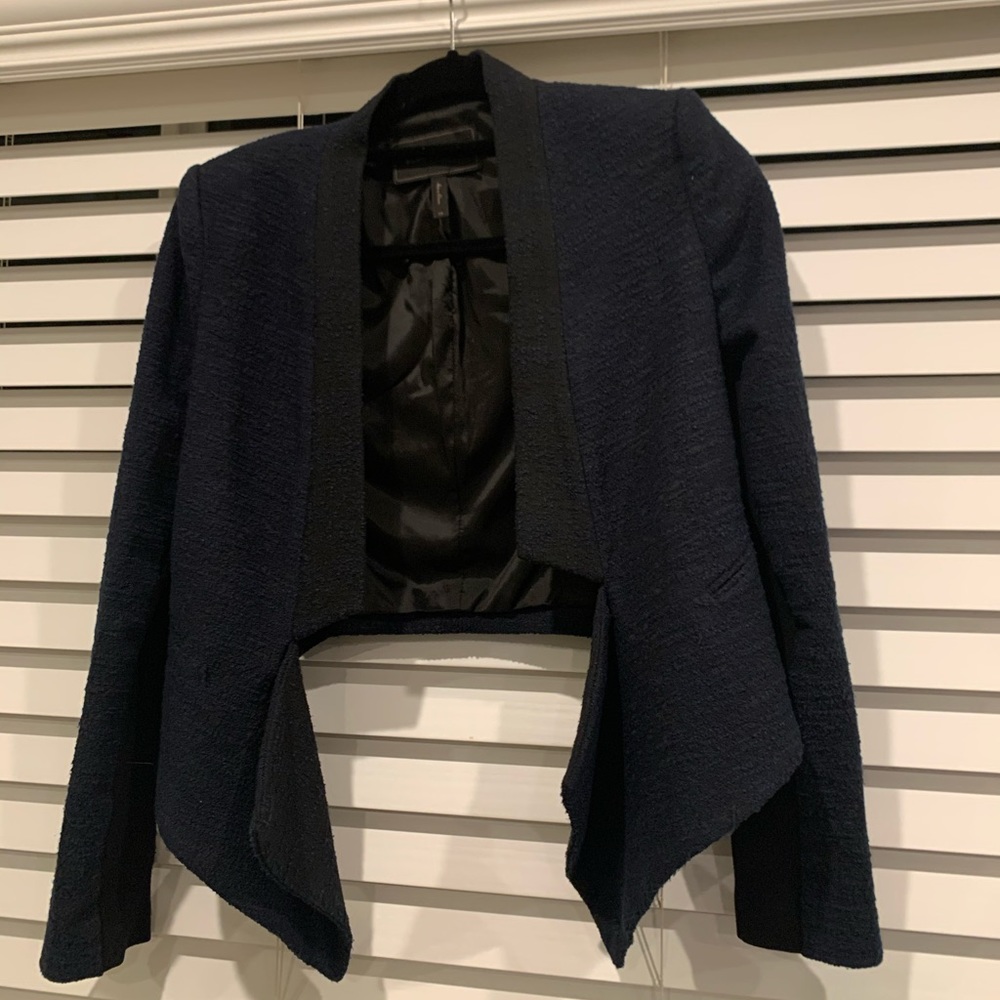 Bcbg tweed blazer